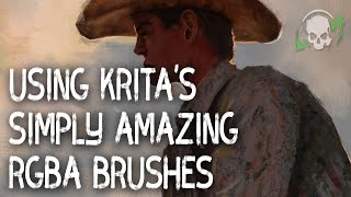 Krita's RGBA Brushes Are Crazy Good