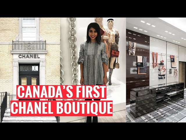 EXPLORING TORONTO  Yorkville and the Chanel store 