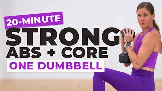 20-Minute Dumbbell Abs Workout | Standing, Mat and No Repeats