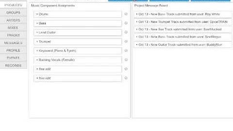MixLuv Web Application Prototype Demo 1