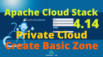 How To Private Cloud Setup Step By Step - Create Apache Cloud Stack Basic Zone For Private Cloud