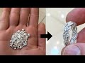 Making a Braided Ring from Silver Grain! Silver Jewelry Making | How it's made | 4k Video