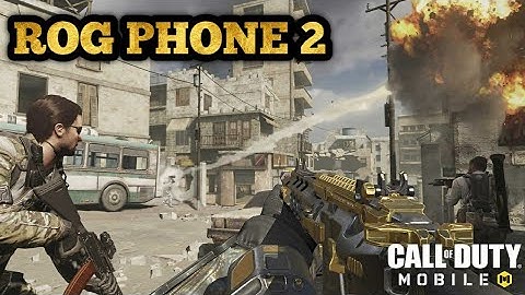 ROG Phone 2 COD Mobile Max Settings Gameplay! Testing Air Triggers! | Call Of Duty Mobile