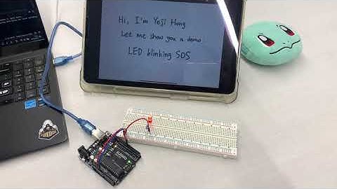 Programming with Arduino: Milestone1 (LED blinking SOS)