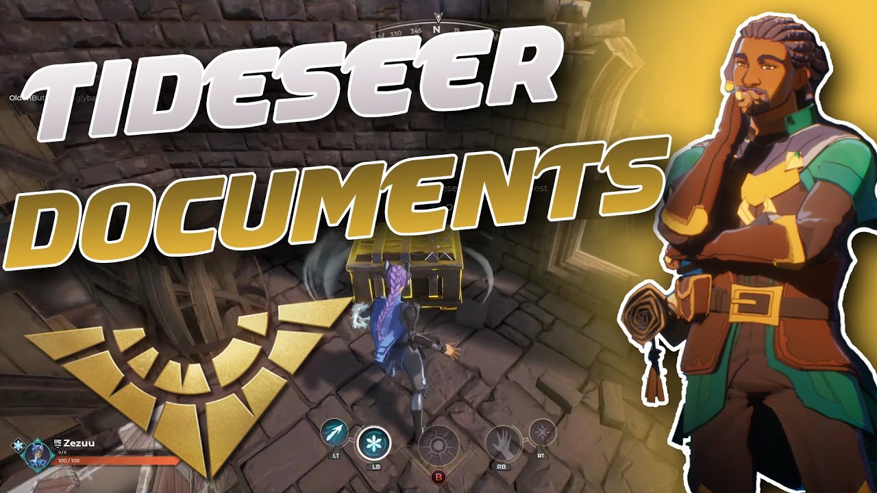 Tideseer Document Locations | Spellbreak Week 5 Story Quests