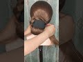beautiful korean bun hairstyle ✨😍..easy nd simple trick plz try this amazing hairstyle #koreanbun