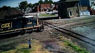 Solo csx sd40-3 engine in deshler Ohio