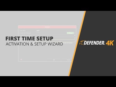 How to Setup and Activate the Defender 4K (8MP) DVR Security System