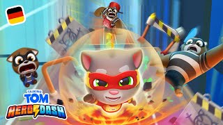 🏃💨 Rückwärts rennen! NEUES Gameplay in Talking Tom Hero Dash – RÜCKWÄRTS