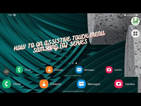 HOW TO ENABLE SAMSUNG ASSISTIVE TOUCH MENU
