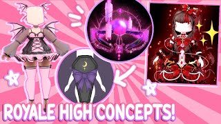 🍁👻NEW HALLOWEEN SETS, ACCESSORIES & HALO 2023 CONCEPTS! Royale High  Campus 3 Royalloween ROBLOX 