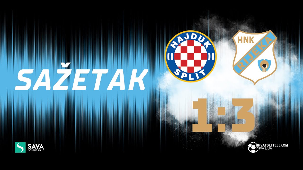 SuperSport Hrvatski kup (Finale): HNK Rijeka - HNK Hajduk Split UŽIVO 