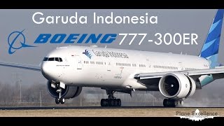 [1080p60] Garuda Indonesia Boeing 777-300ER Landing at Schiphol Airport