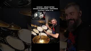 ANTHRAX DRUMS - SCHISM DRUM INTRO - CHARLIE BENANTE - HOW TO PLAY IT