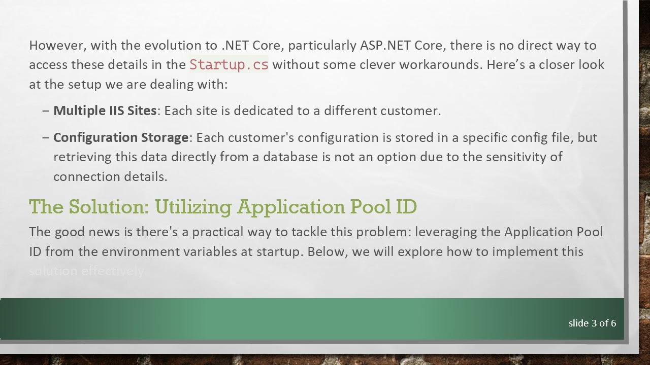 Loading Customer-Specific Configuration in ASP.NET Core (Blazor) at Startup
