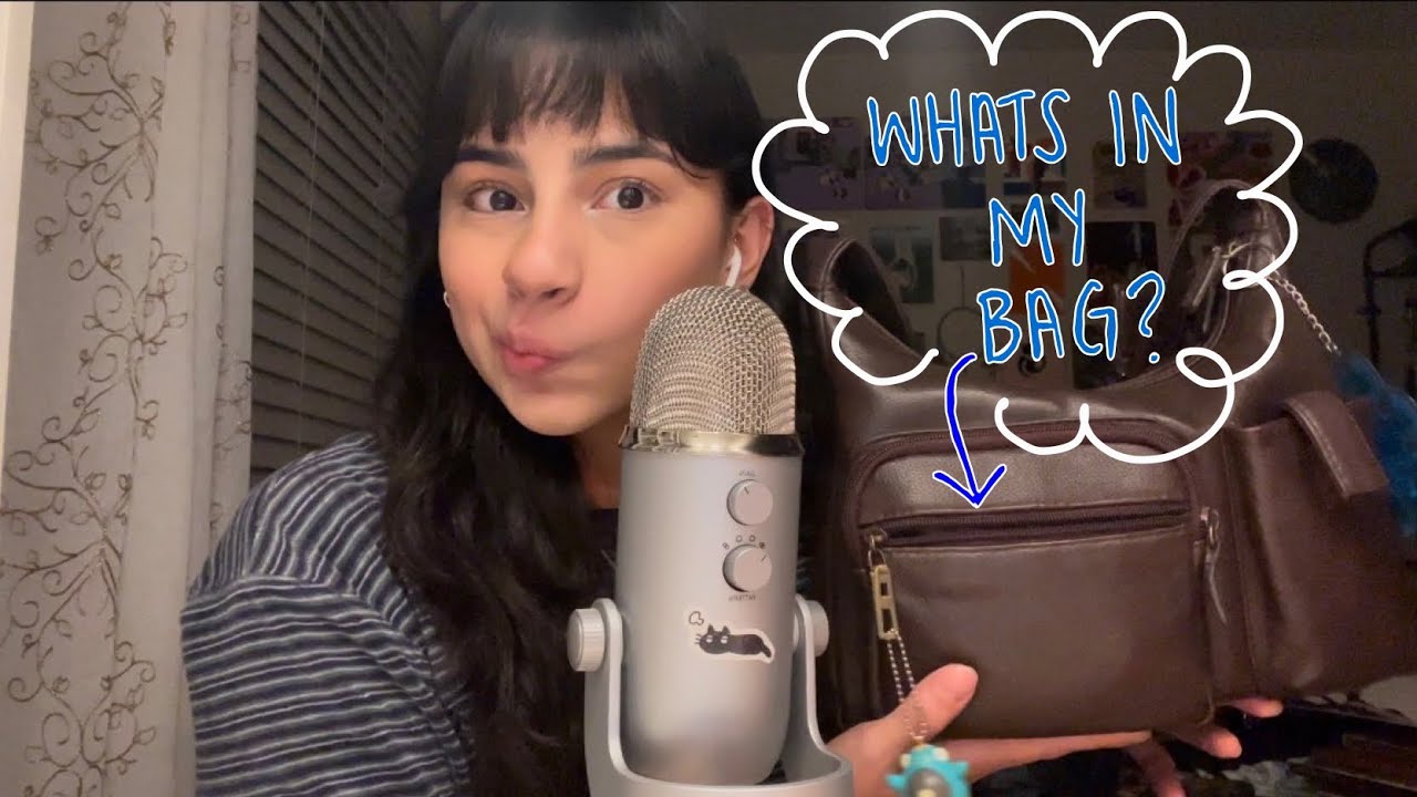 ASMR What's In My Bag