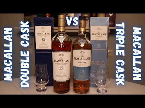 MACALLAN 12 DOUBLE CASK vs MACALLAN 12 TRIPLE CASK