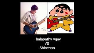 Thalapathy Vijay VS Shinchan😍😍😍😍😍