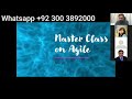 Master Class on Agile|One Video for Agile  PMP|Agile IN PMP | How to clear PMP Exam in 1st Attempt