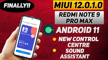 MIUI #12.0.1.0 stable "Android 11" update for Redmi Note 9 Pro Max in Telugu|Redmi N9 Pro Max update