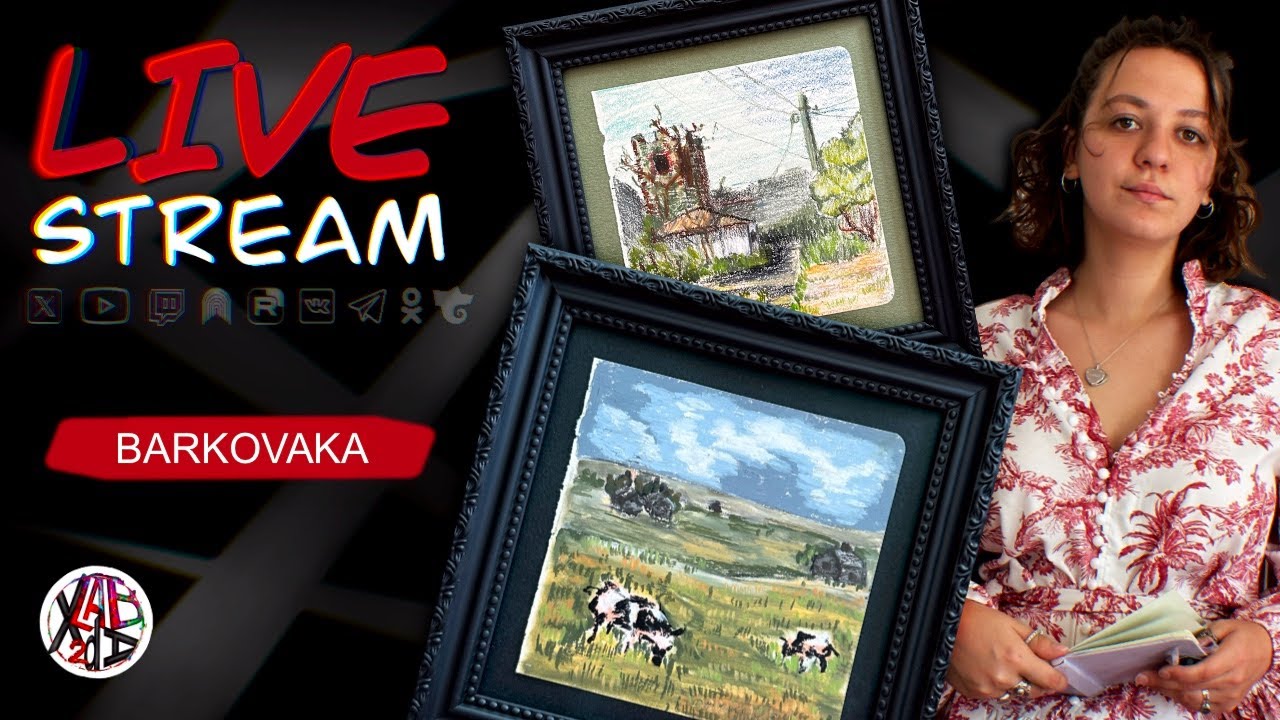 Barkovaka - stream master Class with oil pastel from telegram XLab2dA