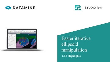Studio RM   Easier iterative ellipsoid manipulation