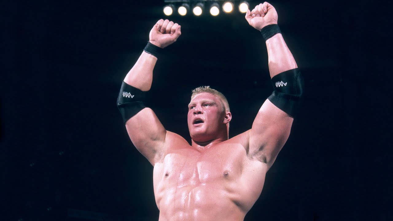 Brock Lesnar wins the Royal Rumble Match: Royal Rumble 2003