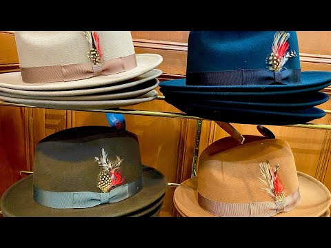 New Hats From NEW YORK HAT CO  Crushable Westerns u0026 Fedoras  u0026 A Flat Brim!