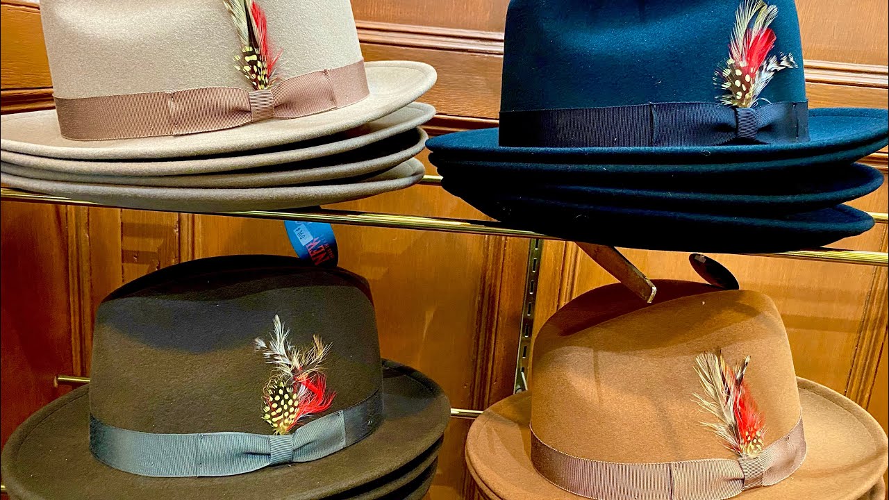New Hats from NEW YORK HAT CO -Crushable Westerns & Fedoras & a