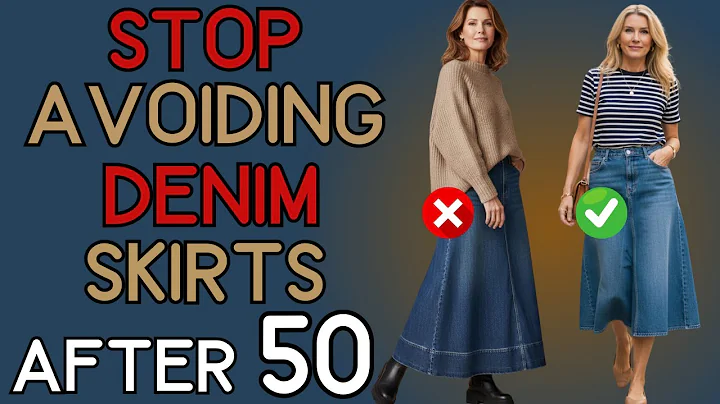 10 Easy Denim Skirt Outfits for Fall | Casual Style Over 50 | 50+ Women's Fashion