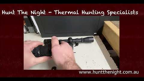 How to turn the HIKMICRO TH35 into an awesome Clip-On with ben from huntthenight.com.au