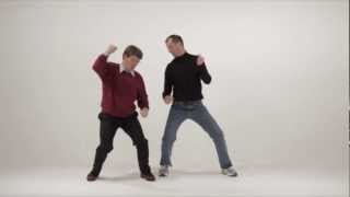 Video thumbnail of "Bill Gates vs Steve Jobs. Epic Dance Battles of History."