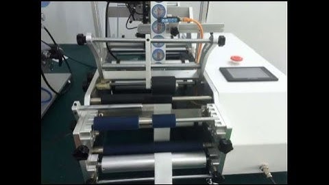 tabletop semi automatic syringe labeling machine semi auto syringe labeler equipment