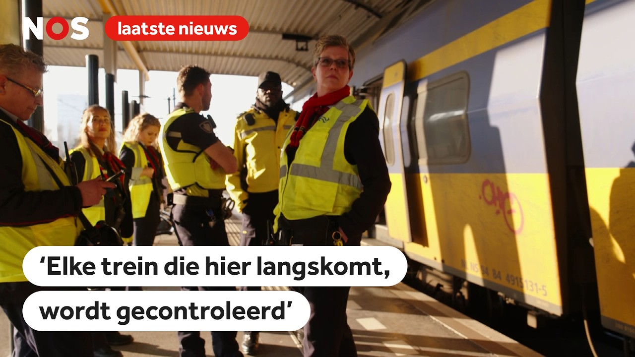 NS verrast reizigers met grote controle op zwartrijders