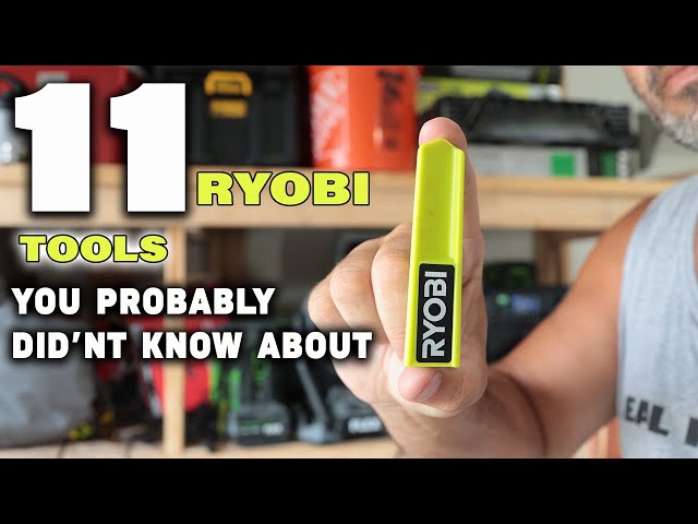 11 Ryobi tools you probably never seen before - YouTube
