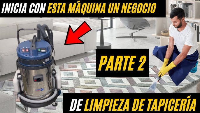 LIMPIAR Sofá con Inyeccion y Extraccion Karcher Puzzi upholstery cleaner 