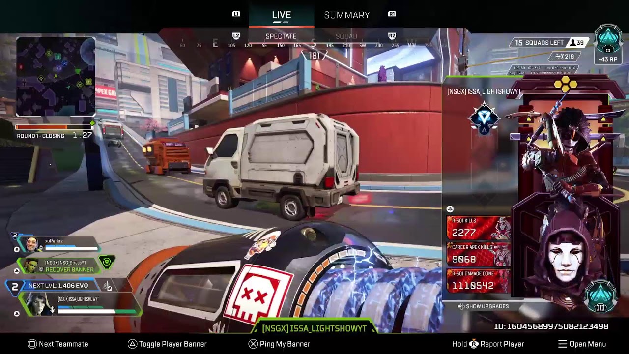 LIVE APEX LEGENDS RANKED PS5 NEXT GEN