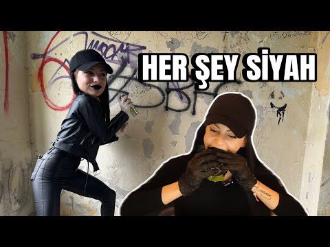 HER ŞEY SİYAH 1 GÜN (TERK EDİLMİŞ BİNAYA GİRDİK)