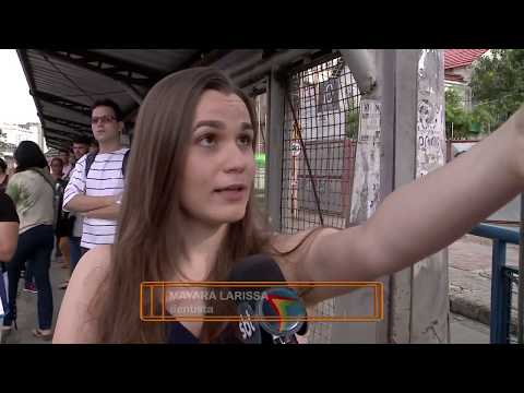 Dificuldade nas paradas de ônibus da Conde da Boa Vista