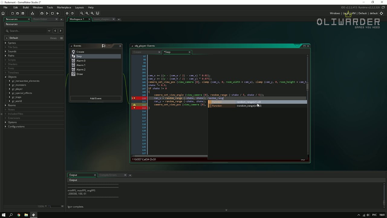 Тряска КАМЕРЫ | GameMaker Studio Tutorial - YouTube