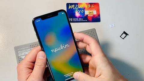 iPhone Carrier Unlock - Rsim Gevey Wellsim 4G+ LTE - Activate and Install