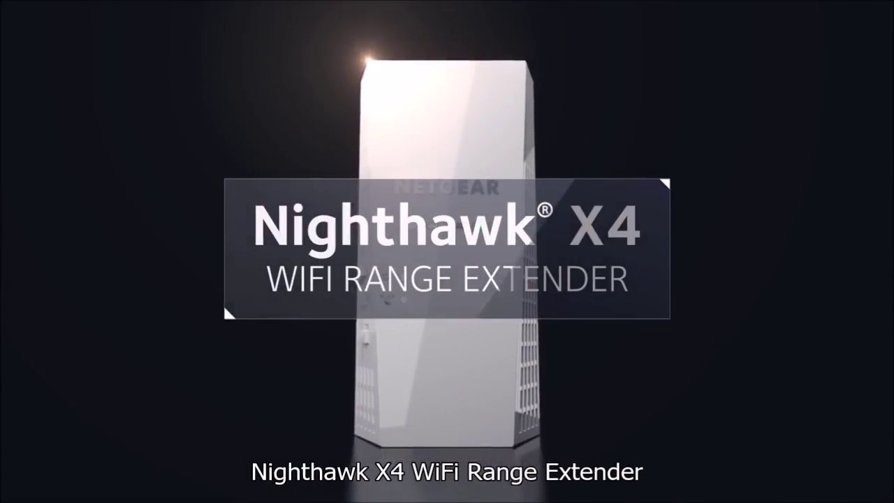 NETGEAR Nighthawk® X4 AC2200 WiFi Range Extender Terbaik Video sub