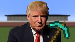 Donald Trump Escapes Jail In MInecraft