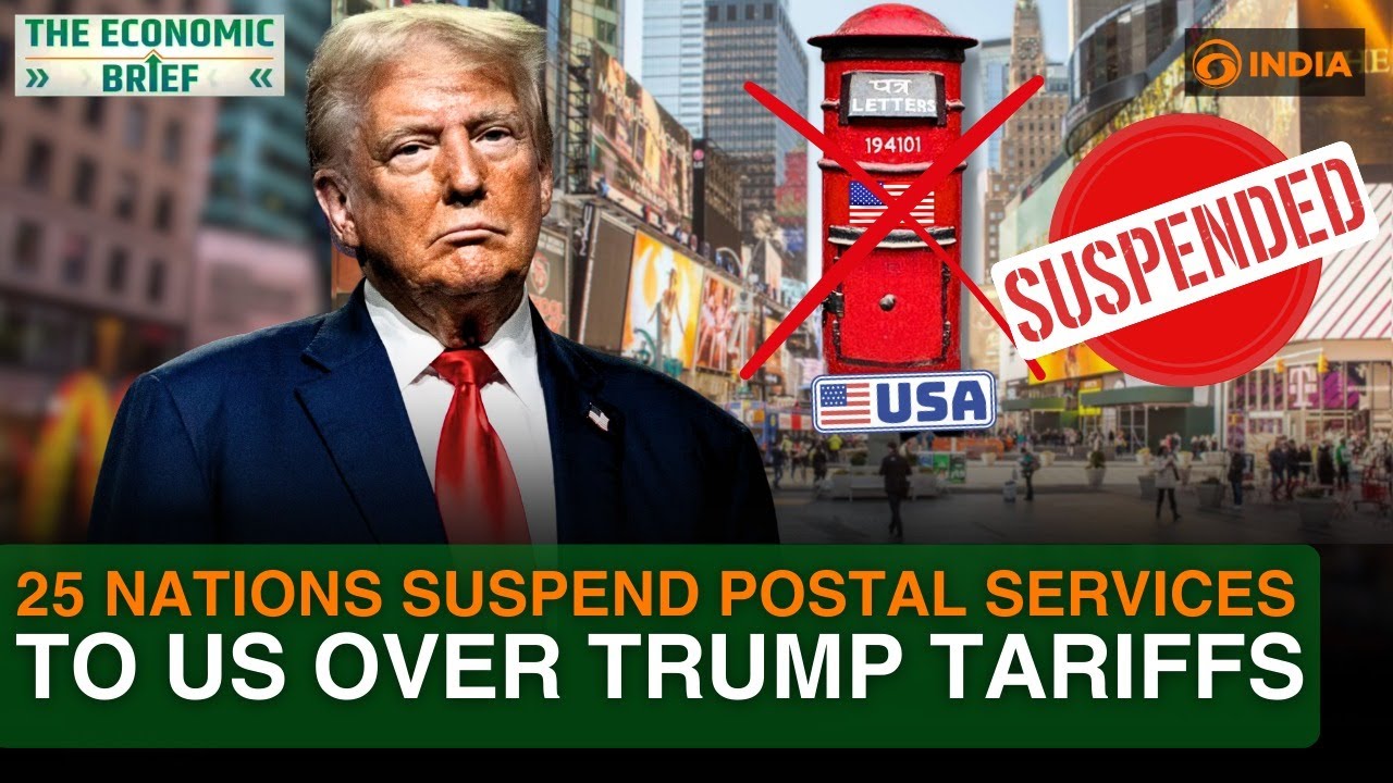 From India to Europe | 25 countries suspend postal services to US over Trump tariffs