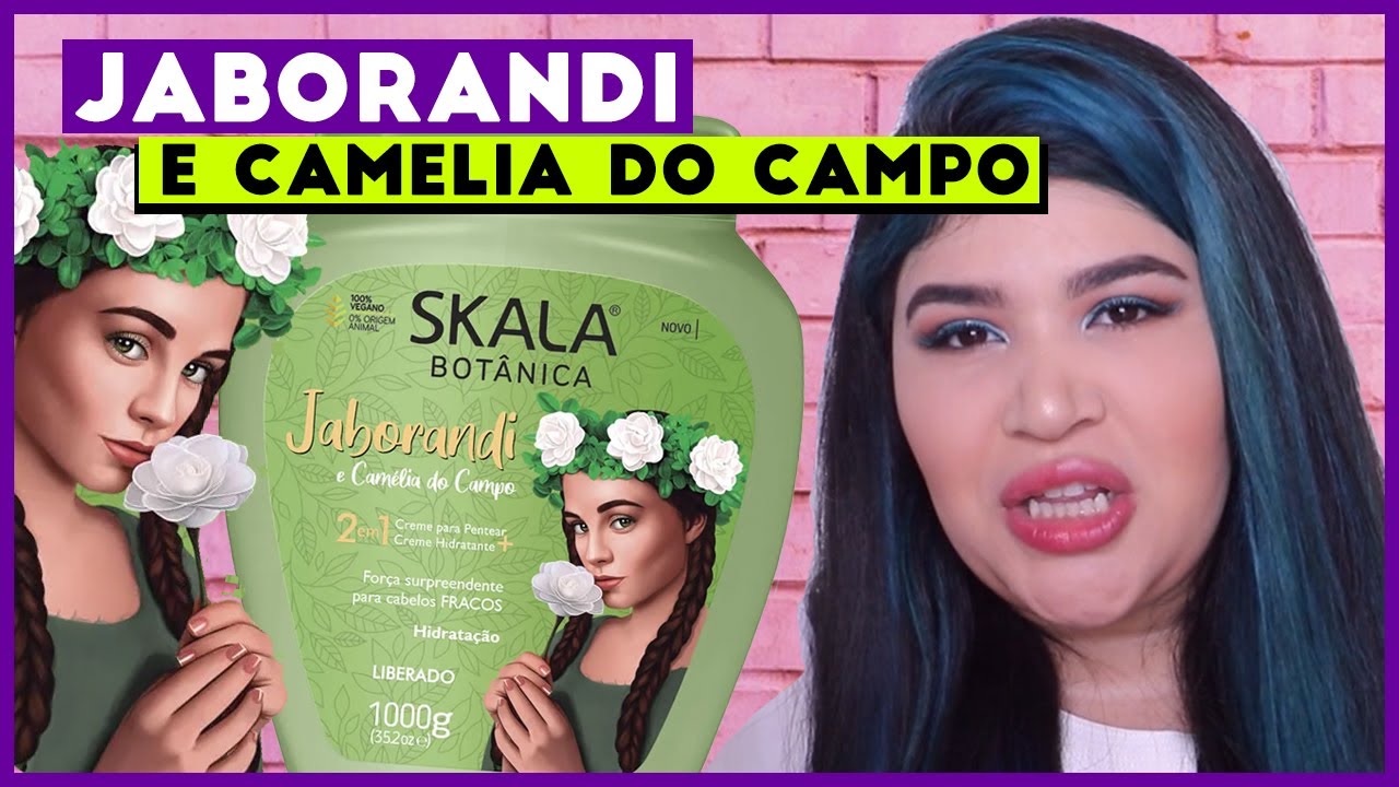 🌿Resenha SKALA JABORANDI E CAMÉLIA DO CAMPO [No/Low Poo/Vegano]