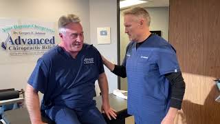 Seattle Area Chiropractor Dr. Peter Hanson Gives Dr. Johnson the Adjustment He Needed!