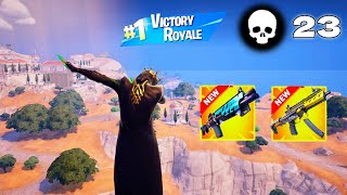 23 Elimination Solo Vs Squads Gameplay Wins (NEW Fortnite Chapter 5!)