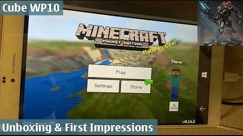 Cube WP10 Windows Mobile: Unboxing & First Impressions