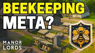 How Good Is the NEW Beekeeping Perk in Manor Lords?