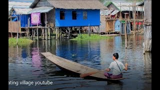 Myanmar Inle lake - living in a floating village documentary